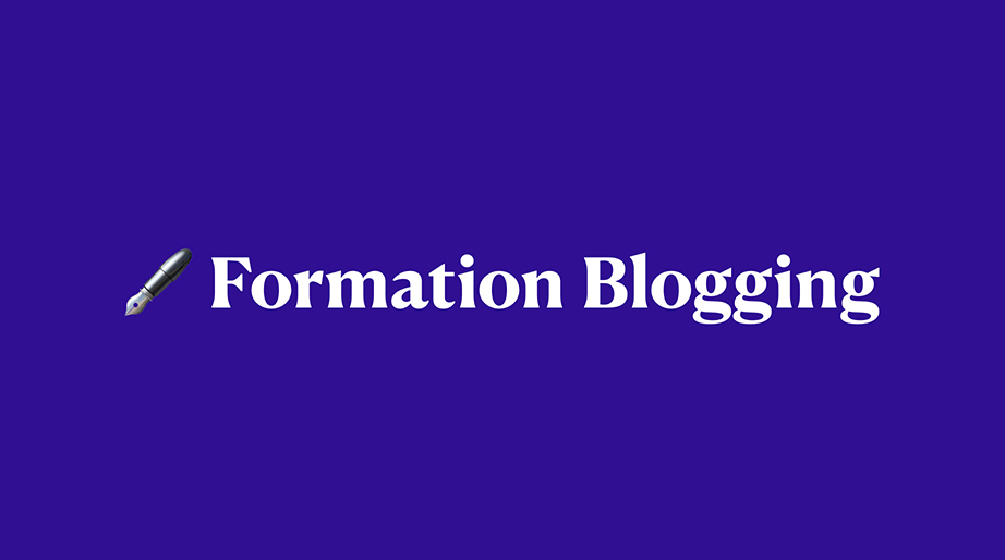 Formation Blogging - Paul Dugué