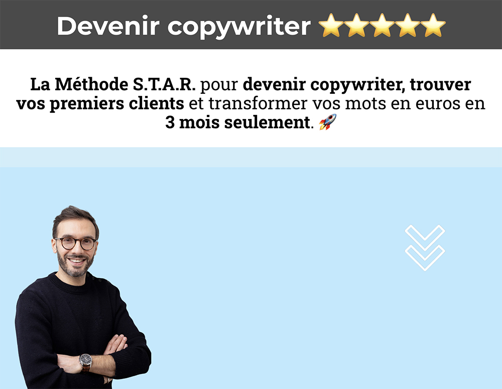 Devenir copywriter 5 étoiles Sélim Niederhoffer