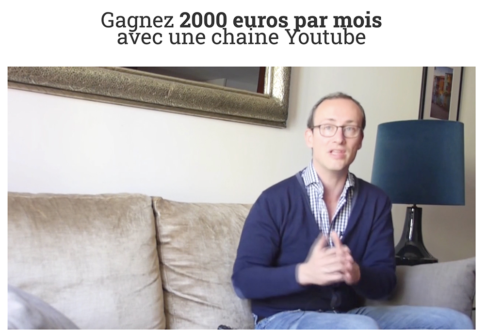 Ub business à 2000€/mois avec Youtube de Aurélien Amacker