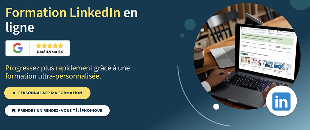 Formation LinkedIn en ligne de Clic Compétences