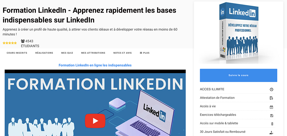 Formation LinkedIn de FormaFly