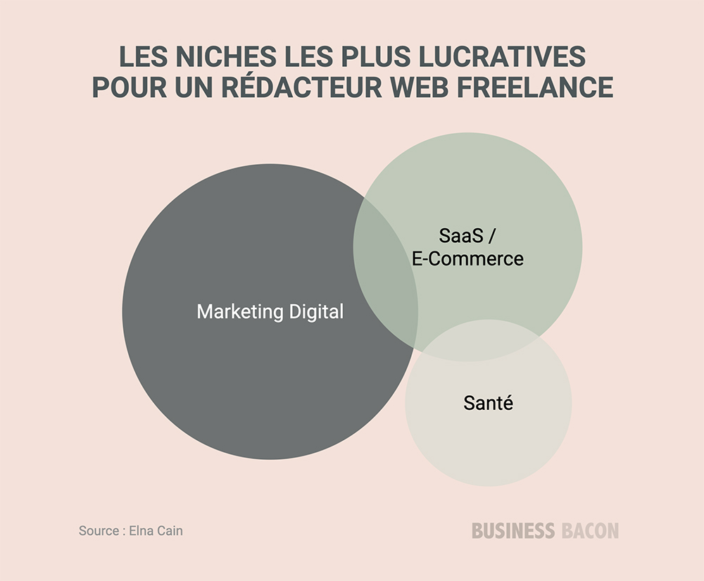 Statistiques rédaction web les niches les plus lucratives